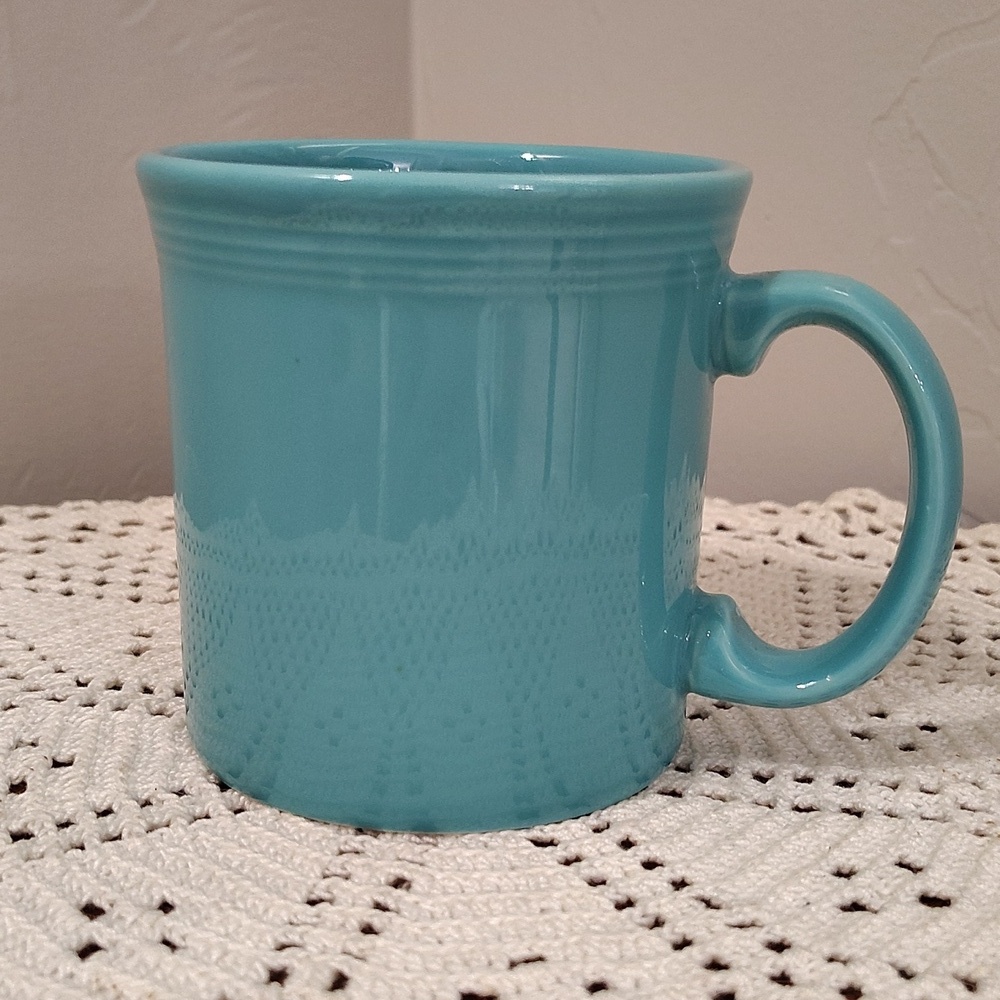 Fiesta USA HLC Turquoise Coffee Mug Large Handle